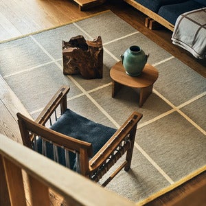 Vevd Teppe Criss Linen 180x260 cm