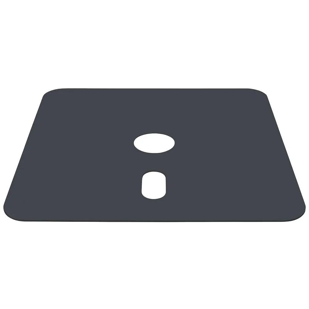 Decorative plate anthracite to 180 kg base