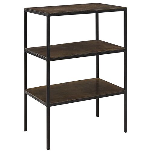 Nattbord Mille Vintage Brass Artwood