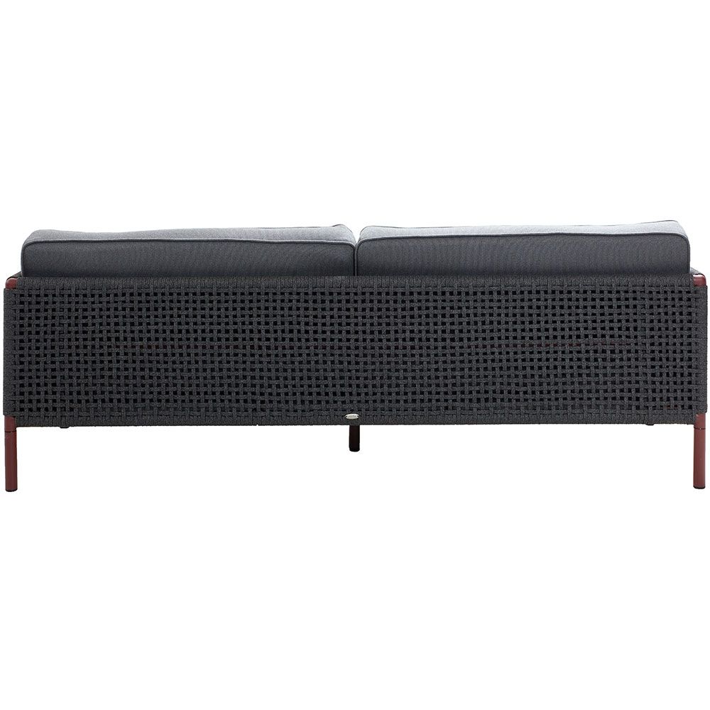 Encore 3-seters sofa  Grey / Bordeaux