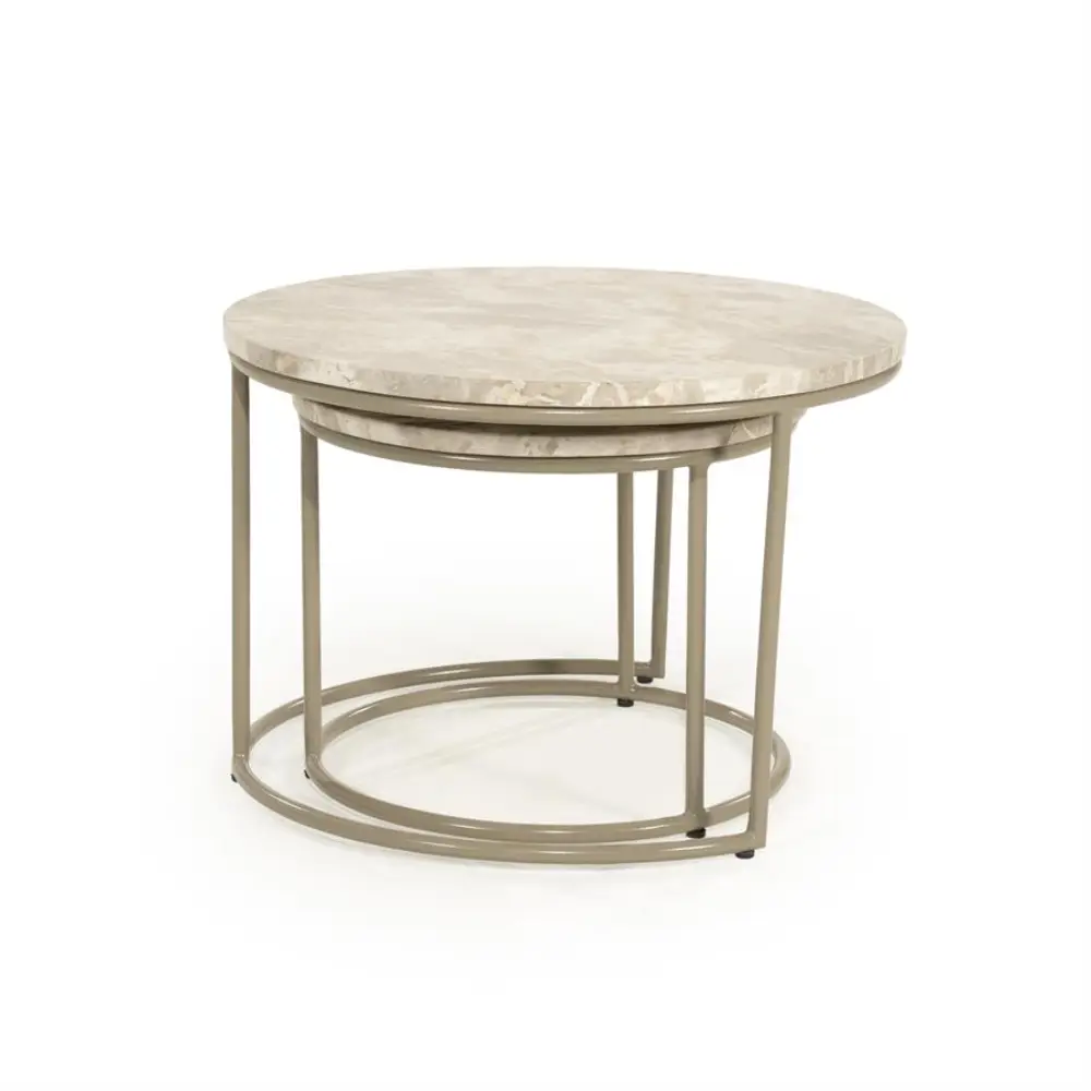 Alvar Salongbord sett 60x60x41 cm / 45x45x35 cm