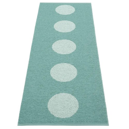 Vera Pop teppe Jade/Pale Turquoise 70 x 200cm