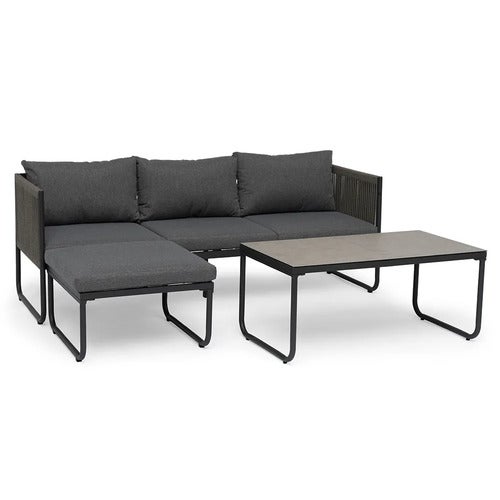 Hamnborg Loungegruppe grå