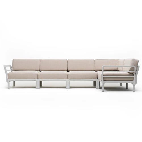 Maximo 5 hjørnesofa Gesso - Perla