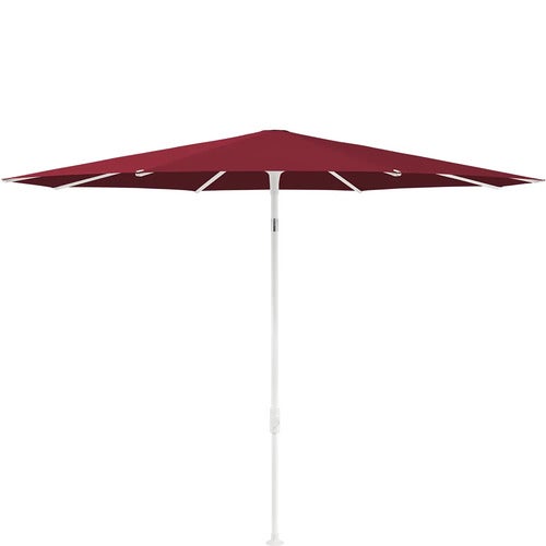 Smart parasoll 300 cm matt white Kat.5 645 Burgundy