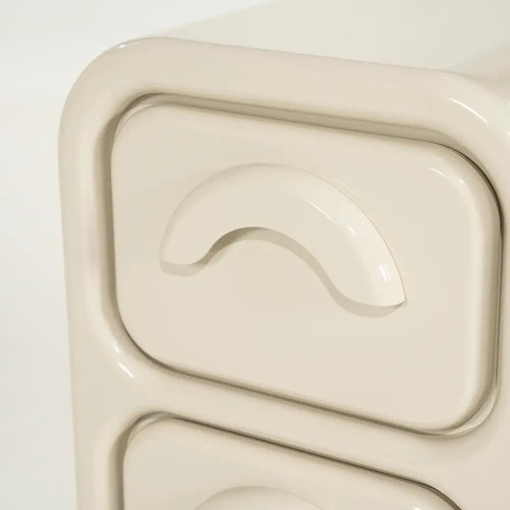 Gubby liten kommode - beige 40,5x31,5x58 cm