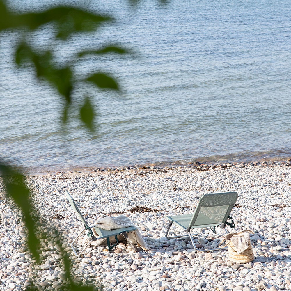 Quick solstolTeupe aluminium/textilene