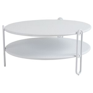 Blixt salongbord 85 cm hvit Brafab