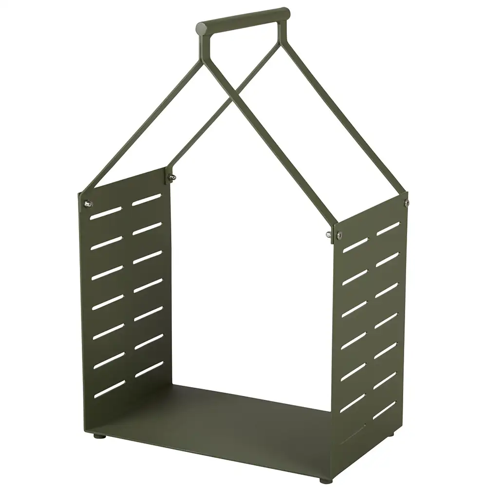 Belfort vedkurv Moss Green Brafab