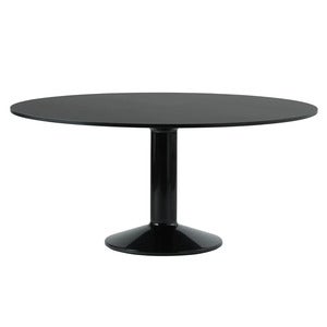 Midst spisebord 160 cm - Black Linoleum Black