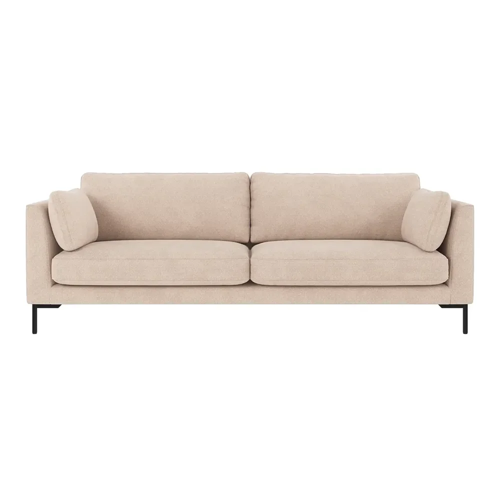 Rowico Home, Corwin 3-seter sofa i stoff Rita Lys beige Rowico Home, Corwin 3-seter sofa i stoff Rita Lys beige