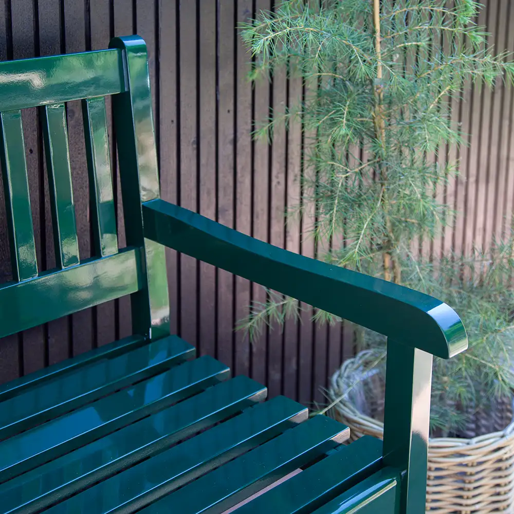 Brighton 108 cm Bænk Grøn 