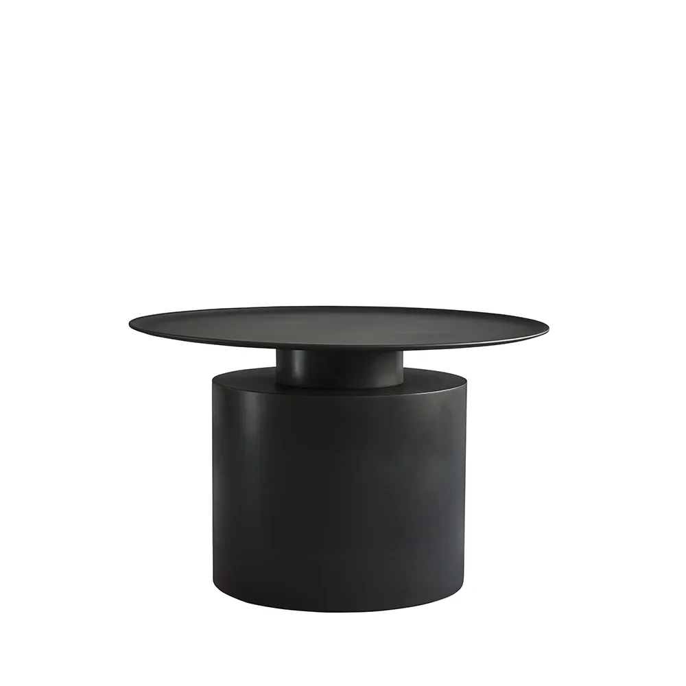 Pillar lavt salongbord – Burned Black
