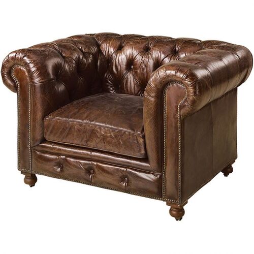 Lenestol Kensington Leather Vintage Cigar Artwood