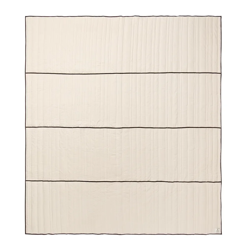 Sengeteppe i Økologisk Bomull Vari Double