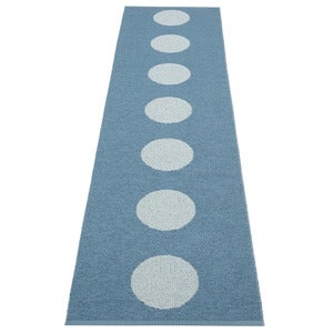 Vera Pop teppe River Blue/Blue Fog 70 x 280cm