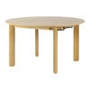 Comfort Circle Spisebord med uttrekk 132-202x132 Oak