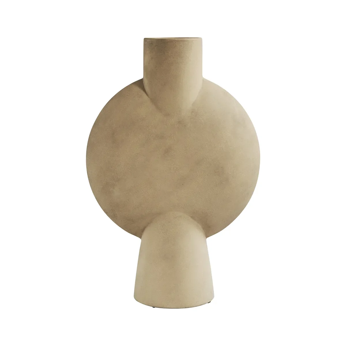 Håndmalt vase Sphere Bubl Hexa Sand H60 cm