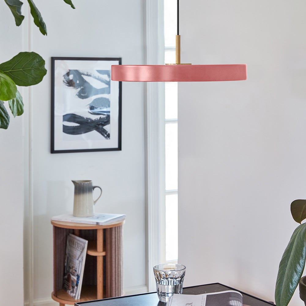 Asteria Pendellampe Mini Ø31 cm Nuance Rose