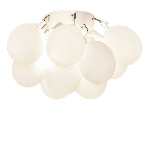 Gross plafond Ø30 cm Hvit