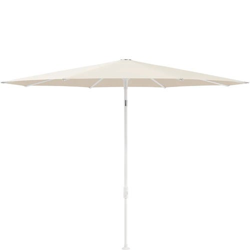 Smart parasoll 220 cm matt white Kat.5 523 Champagner