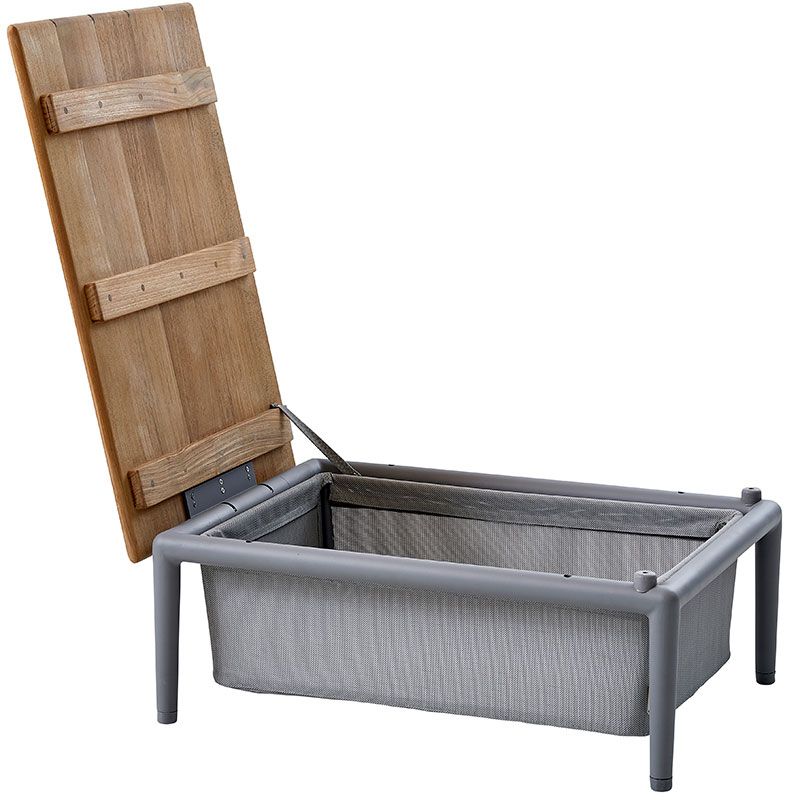 Conic Box Table Lys grå