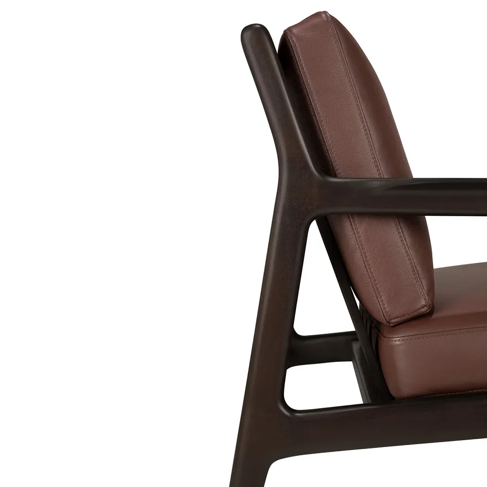 Jack Lenestol Burgundy skinn