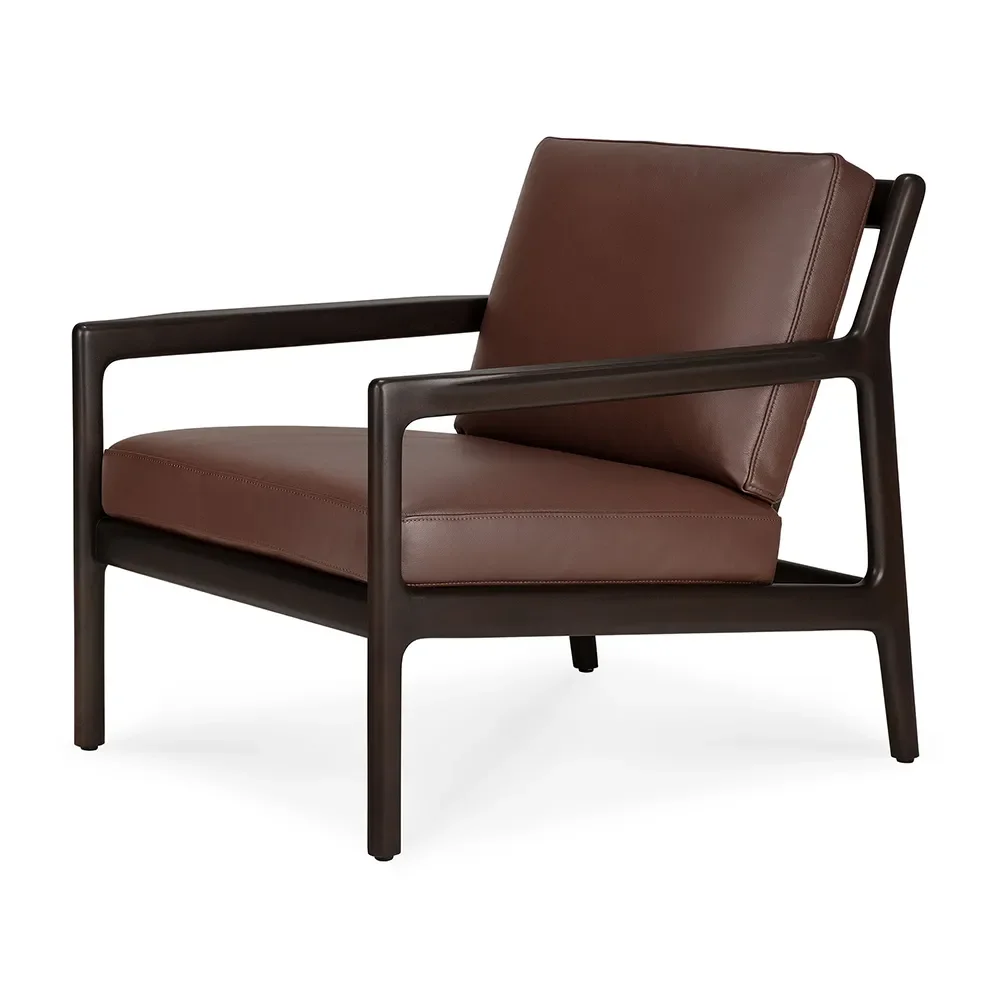 Jack Lenestol Burgundy skinn