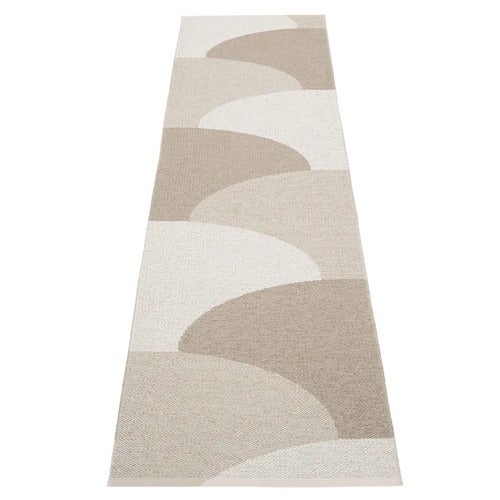 Hill teppe Dark Linen/Linen/Fossil Grey 70 x 270cm