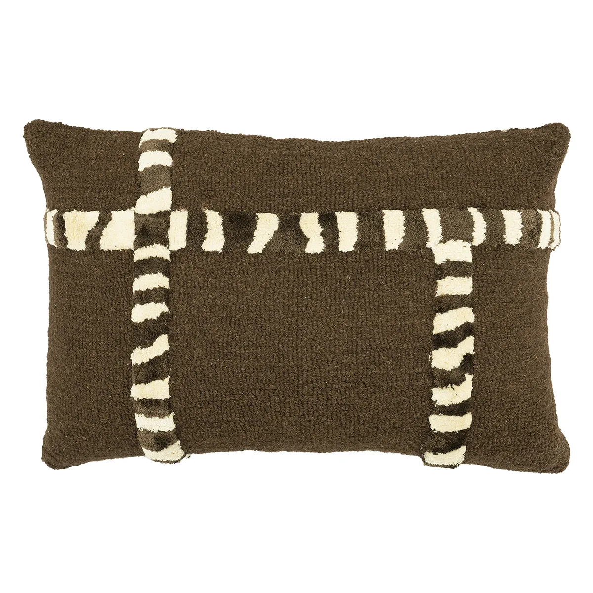 By-Boo, Pyntepute StripeScape 40x60 cm Brown