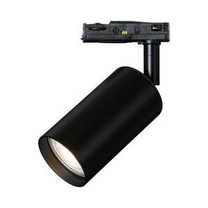 Lucy Spotlight Global 1-fase matt svart Gu10