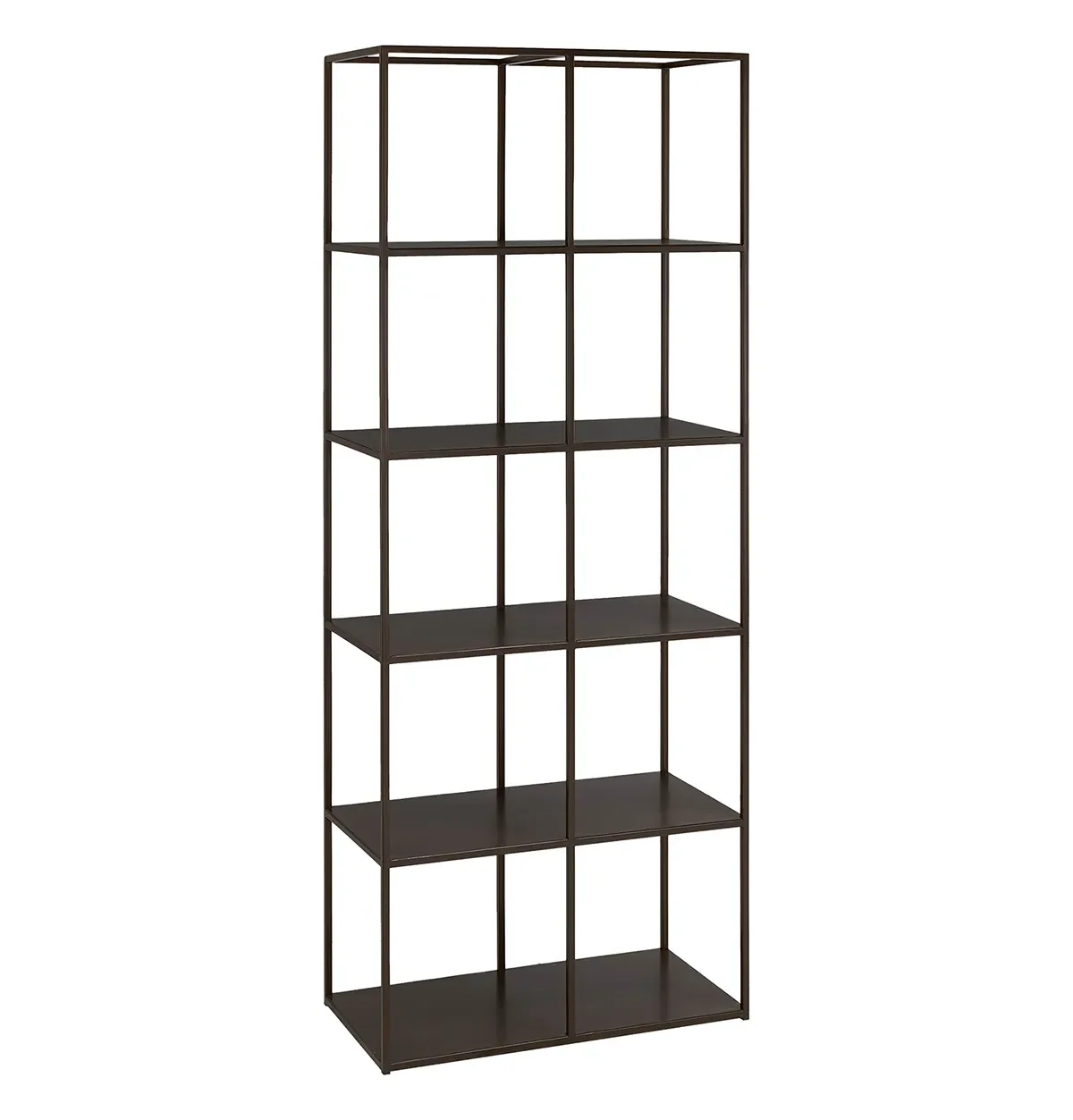Stor Metallhylle Cedes Anodic brown