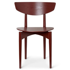 Herman Spisestol Wood - Red Brown