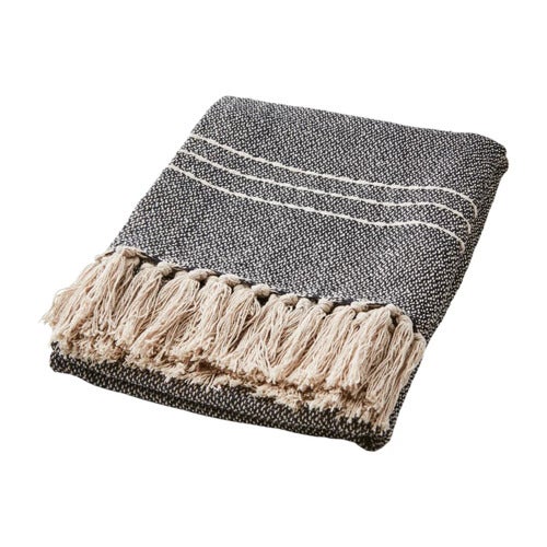  ANNA teppe sort/naturlig