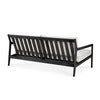 Jack 2-seters sofa Black/Off White