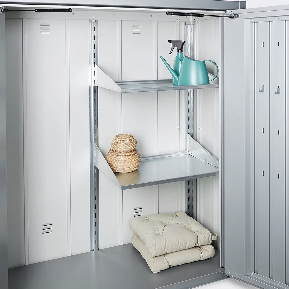 Romeo terrasseskap M HIGH metallisk sølv