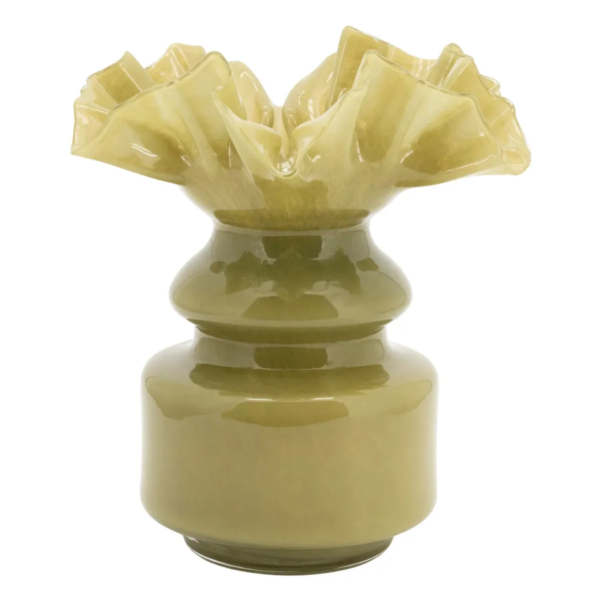 Baia 2 Vase 30x30x34 cm Glass Grønn