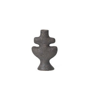 Yara Candle Holder - Small - Rustic Iron