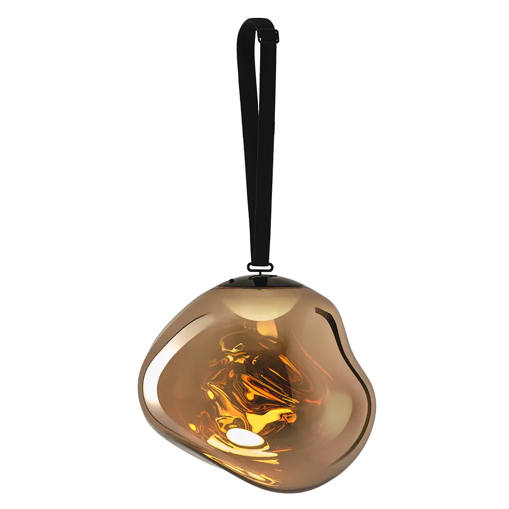 Melt Portable Large gulvlampe Gold LED