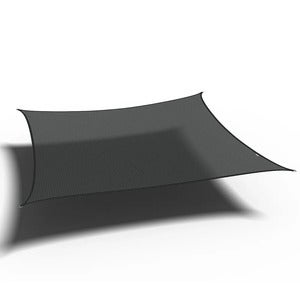 Coolfit solseil firkantet 500x500cm black