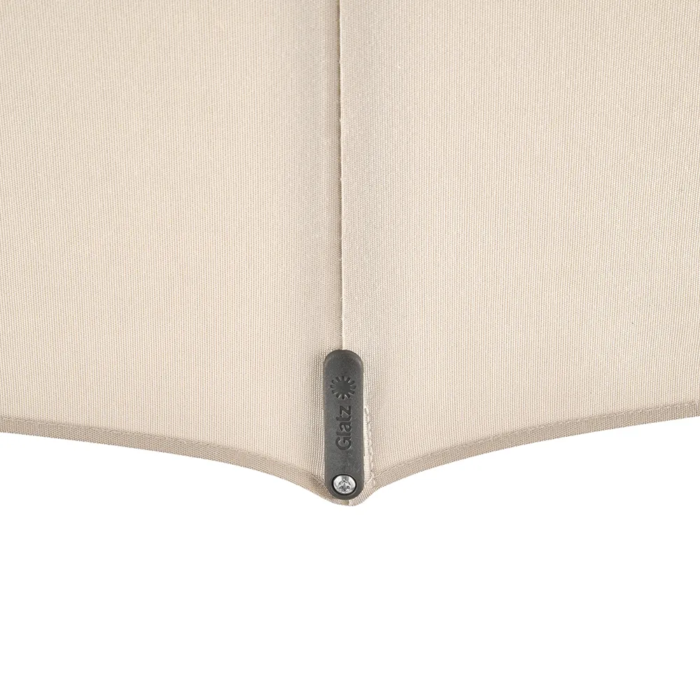 Smart parasoll 240x240 cm anthracite Kat.5 800 Red Stripe