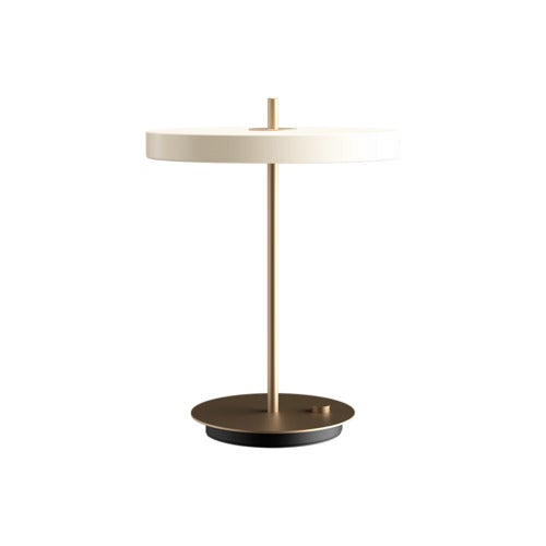 Asteria table Bordlampe Ø31 cm Pearl White