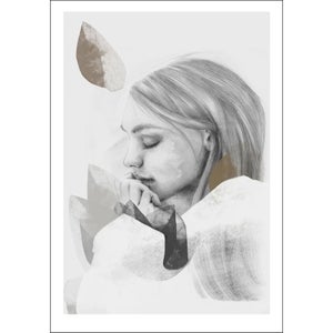 Anna Bülow poster Dreamer in White 70x100cm sign/numrerat