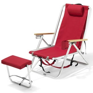 Roxy strandstol rød