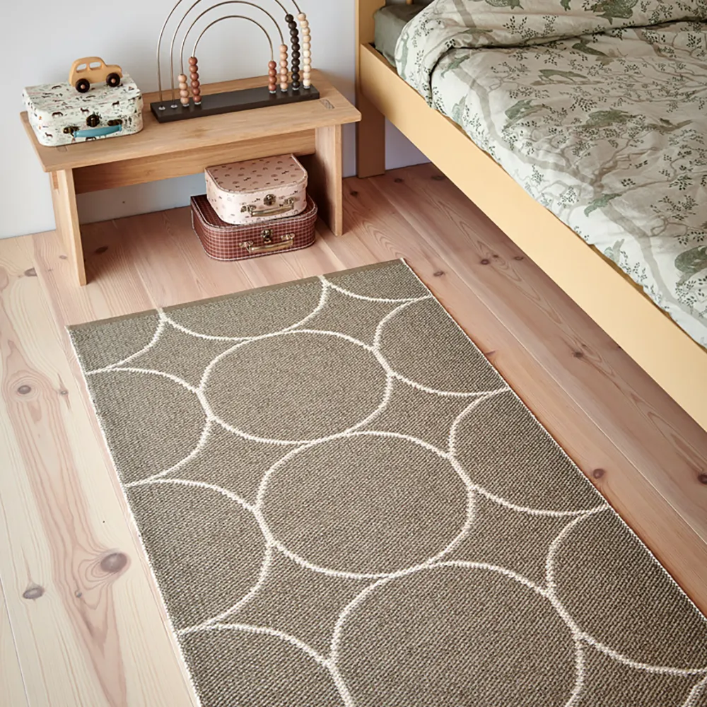 Boo matte 70x100 cm dark linen / vanilla 