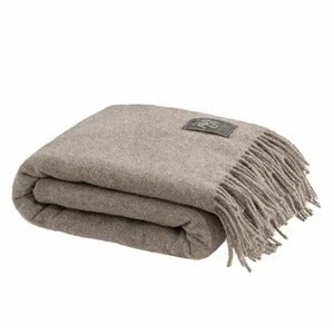 Pledd Livigno Taupe 130 x 180 cm Artwood