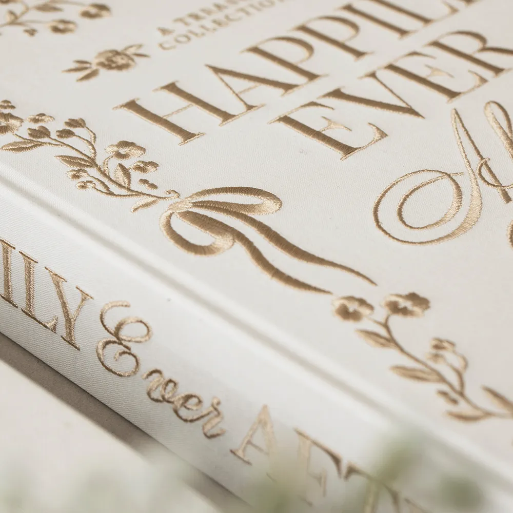 Embroidered Photo Album - Happily Ever After