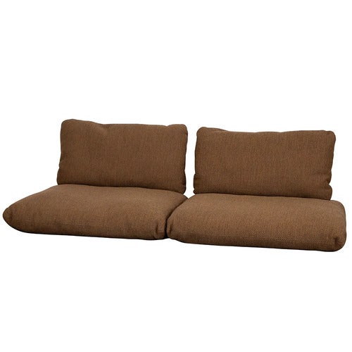 Sticks 2-seters sofa putesett Umber brown
