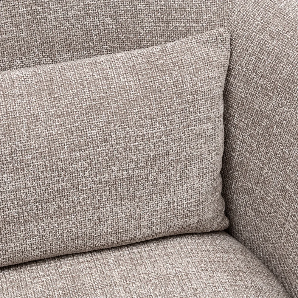 Roterende lenestol Leonardo Bright Taupe