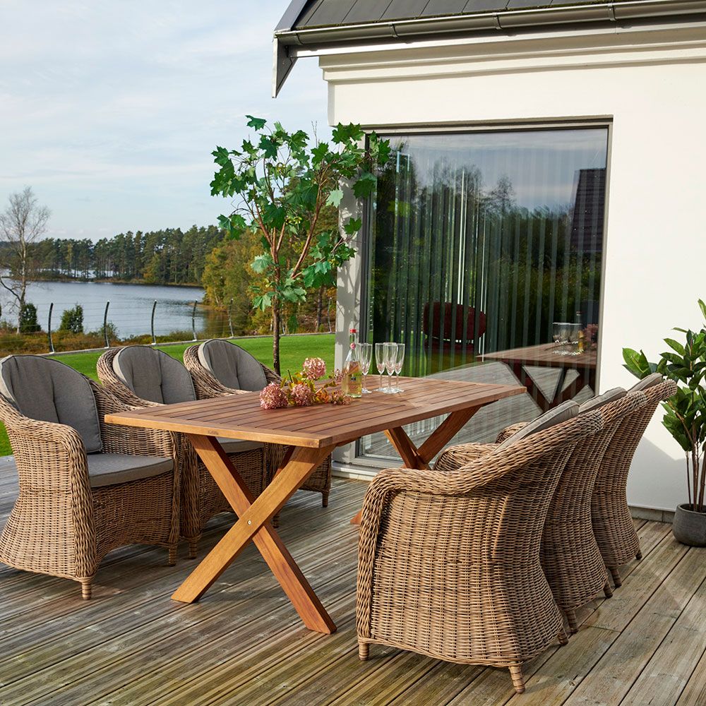 Eads karmstol natur/beige Brafab